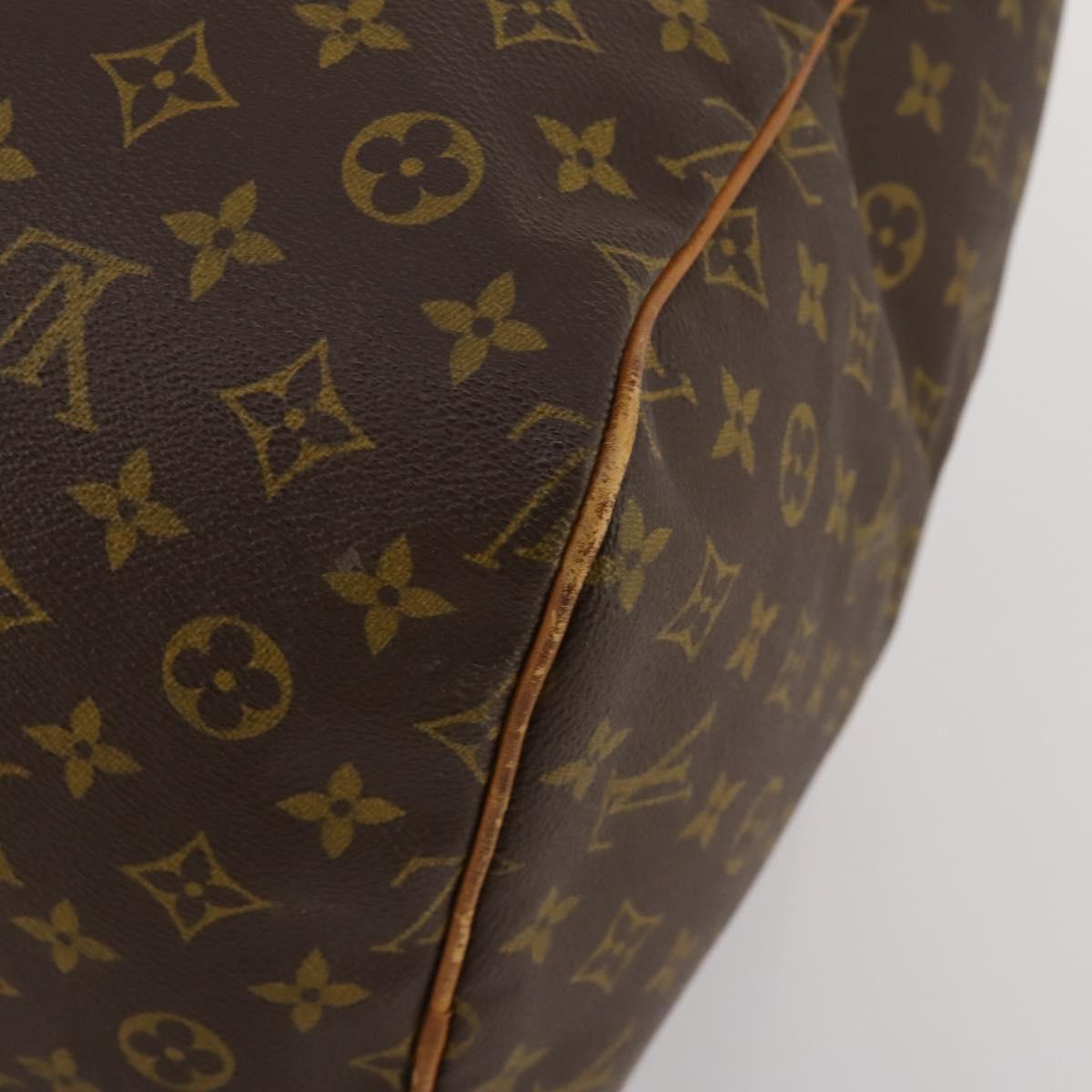 LOUIS VUITTON Monogram Sac Souple 55 Boston Bag M41622 LV Auth 200969