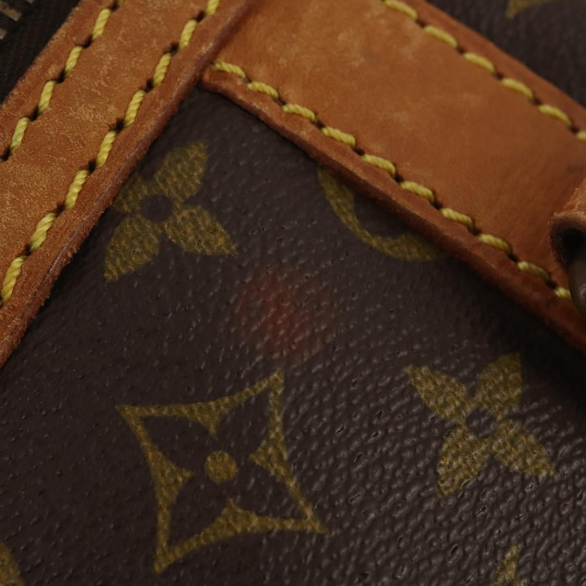 LOUIS VUITTON Monogram Sac Souple 55 Boston Bag M41622 LV Auth 200969