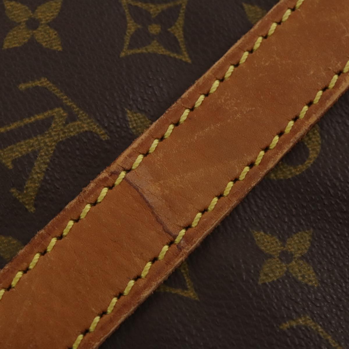LOUIS VUITTON Monogram Sac Souple 55 Boston Bag M41622 LV Auth 200969