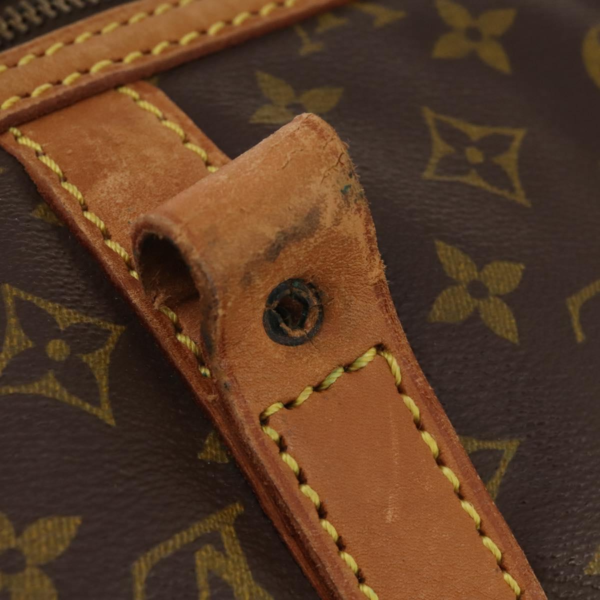 LOUIS VUITTON Monogram Sac Souple 55 Boston Bag M41622 LV Auth 200969