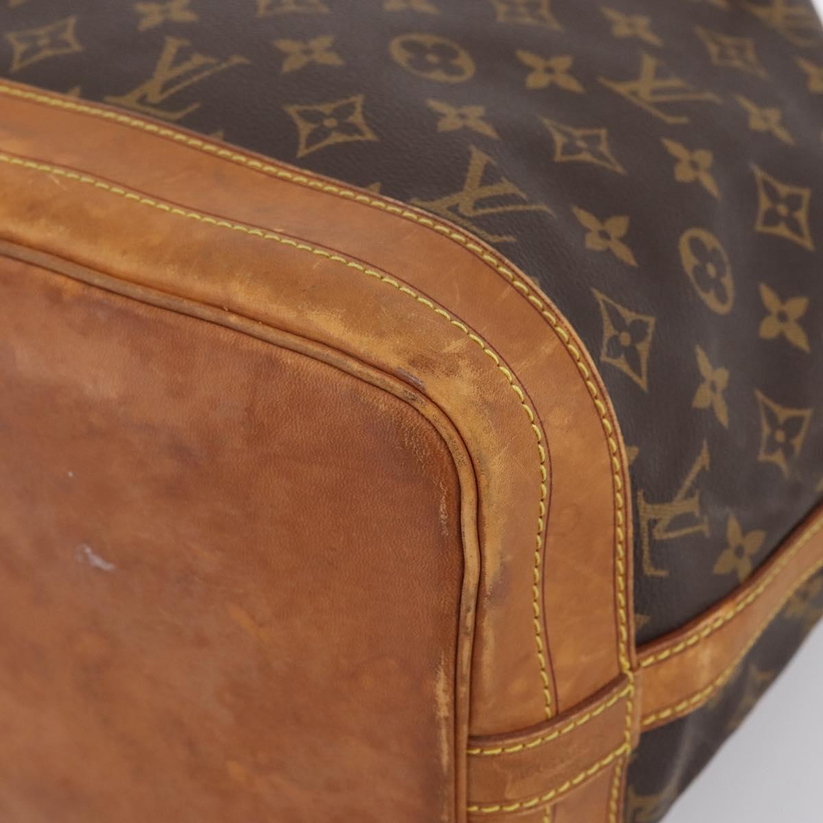 LOUIS VUITTON Monogram Noe Shoulder Bag M42224 LV Auth 200976