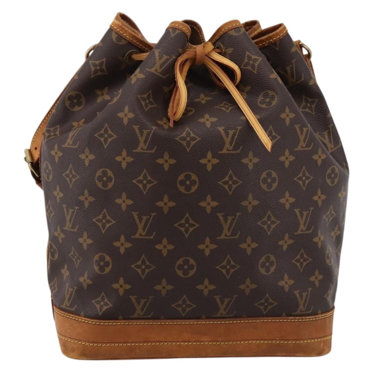 LOUIS VUITTON Monogram Noe Shoulder Bag M42224 LV Auth 200976