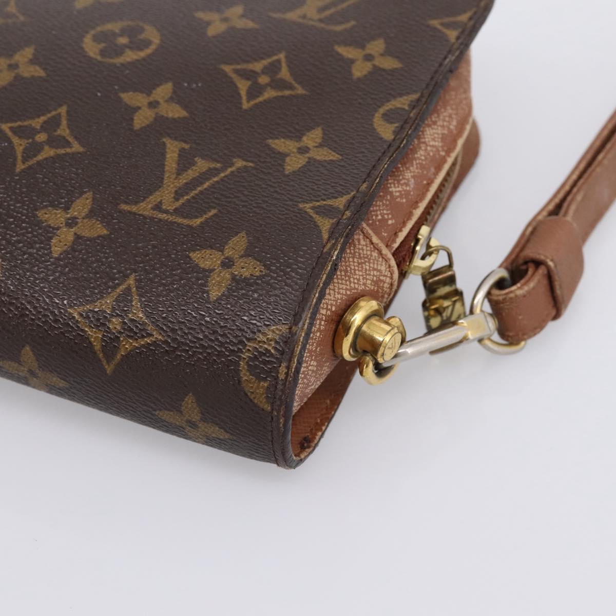 LOUIS VUITTON Monogram Orsay Clutch Bag M51790 LV Auth 200980