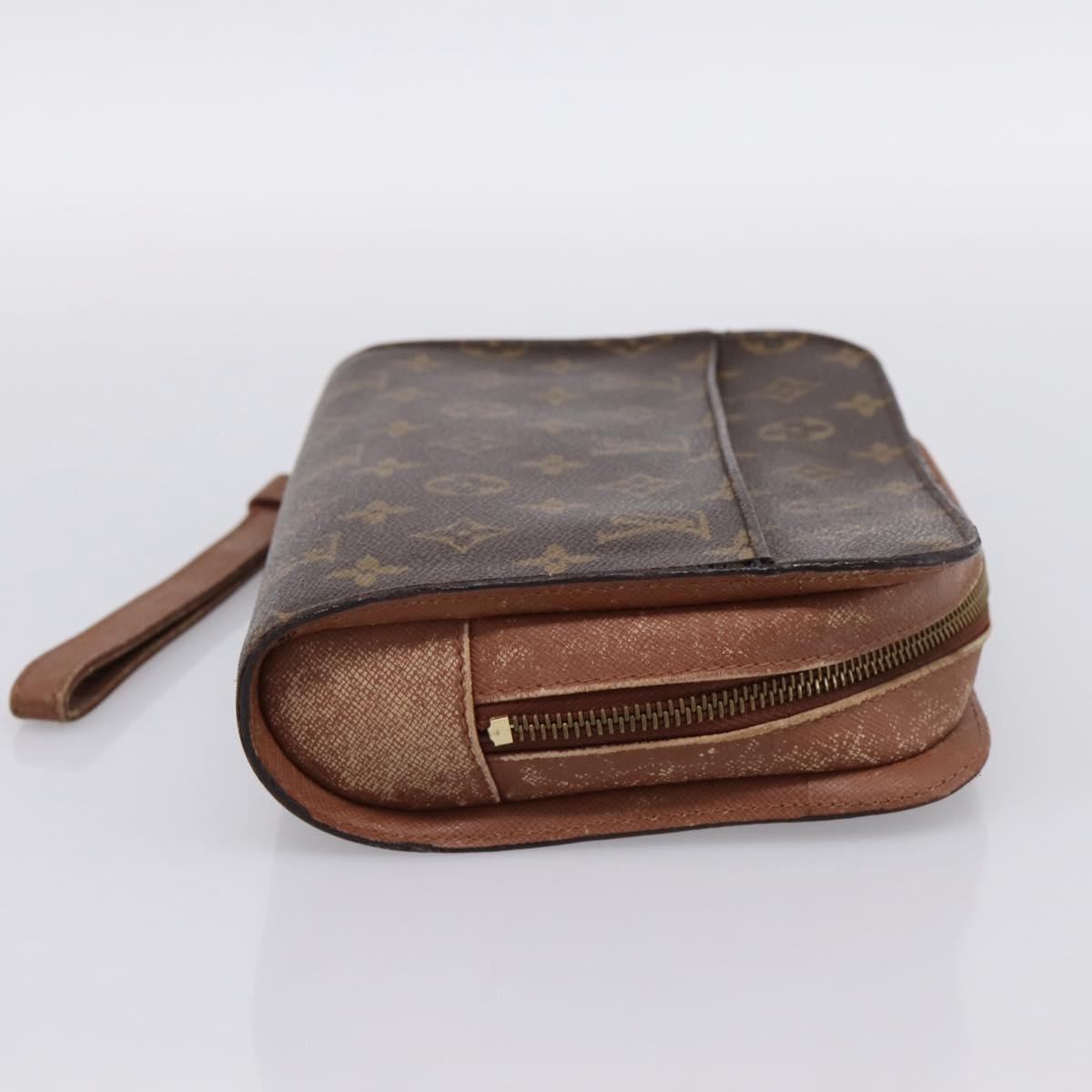 LOUIS VUITTON Monogram Orsay Clutch Bag M51790 LV Auth 200980