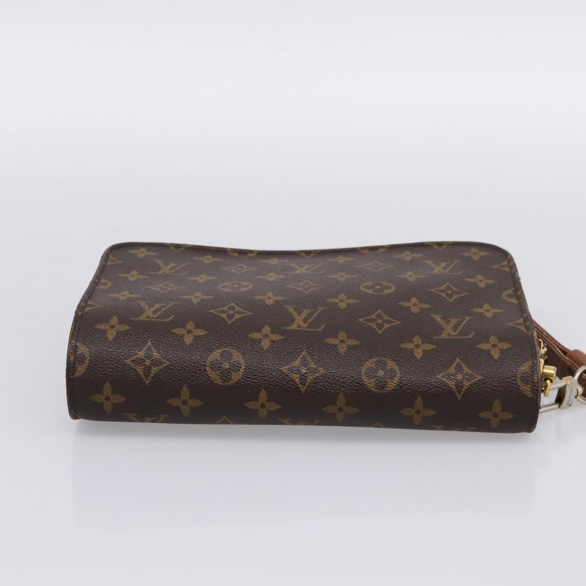 LOUIS VUITTON Monogram Orsay Clutch Bag M51790 LV Auth 200980