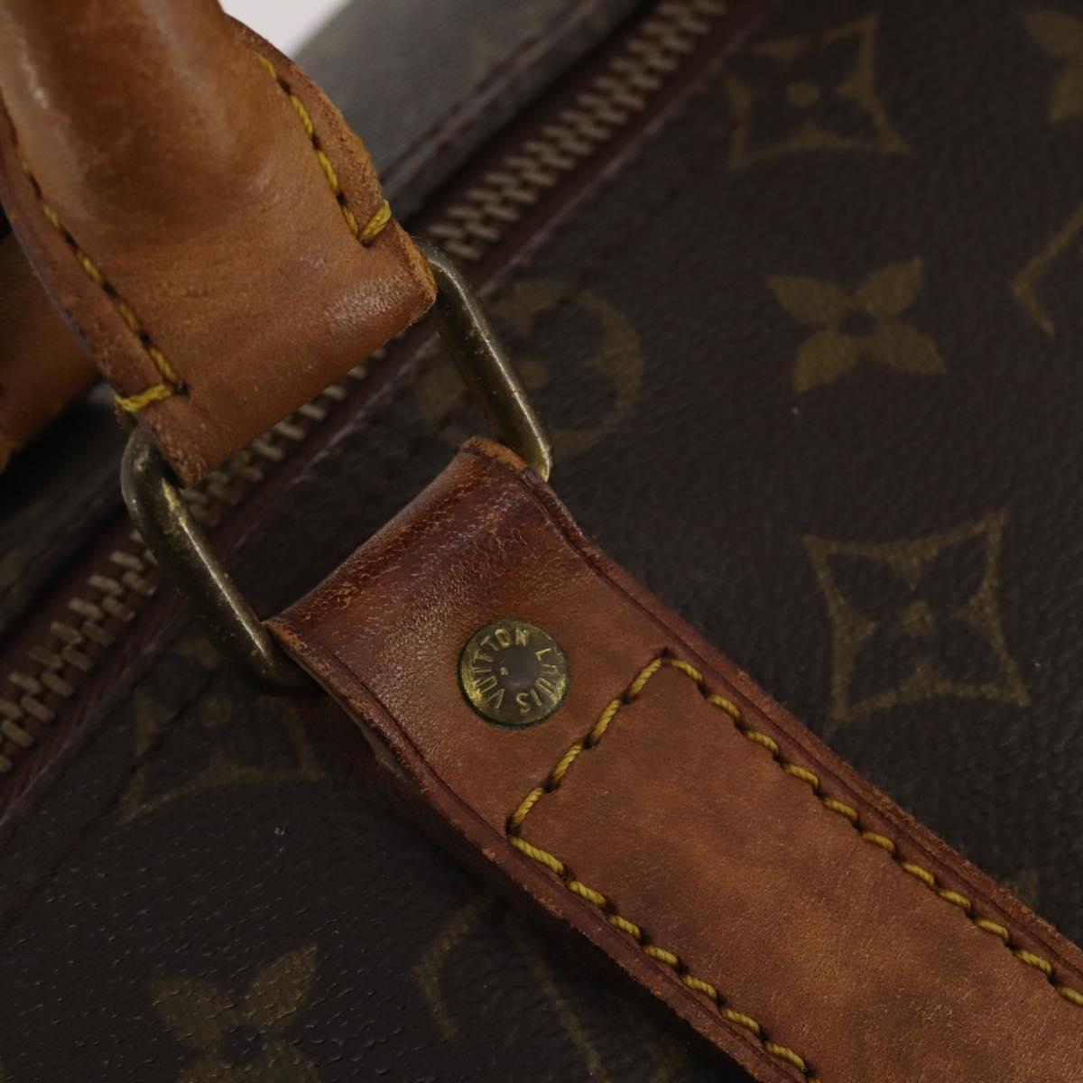 LOUIS VUITTON Monogram Keepall 55 Boston Bag Vintage M41424 LV Auth 200994