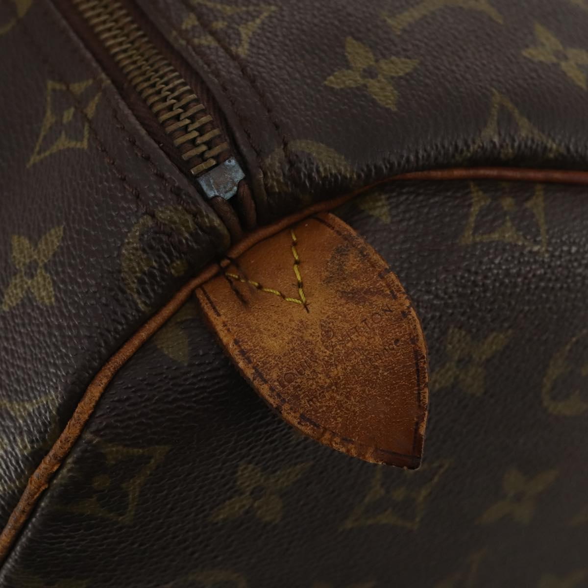 LOUIS VUITTON Monogram Keepall 55 Boston Bag Vintage M41424 LV Auth 200994