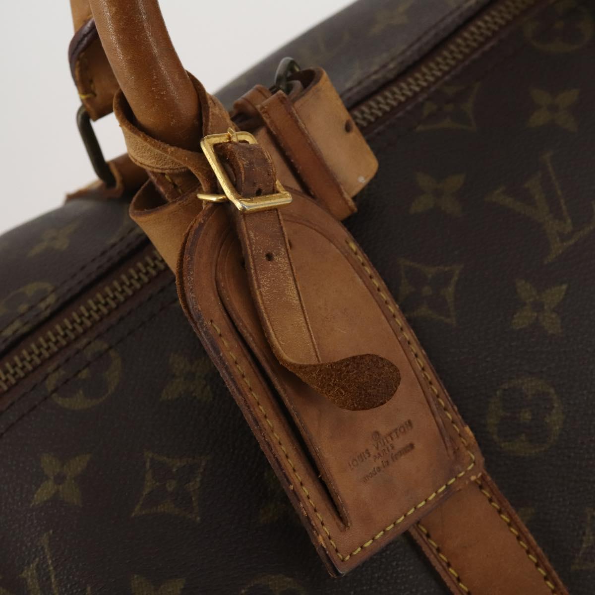 LOUIS VUITTON Monogram Keepall 55 Boston Bag Vintage M41424 LV Auth 200994