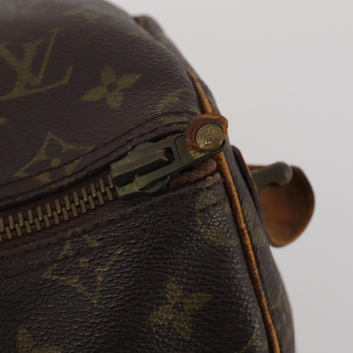 LOUIS VUITTON Monogram Keepall 55 Boston Bag Vintage M41424 LV Auth 200994