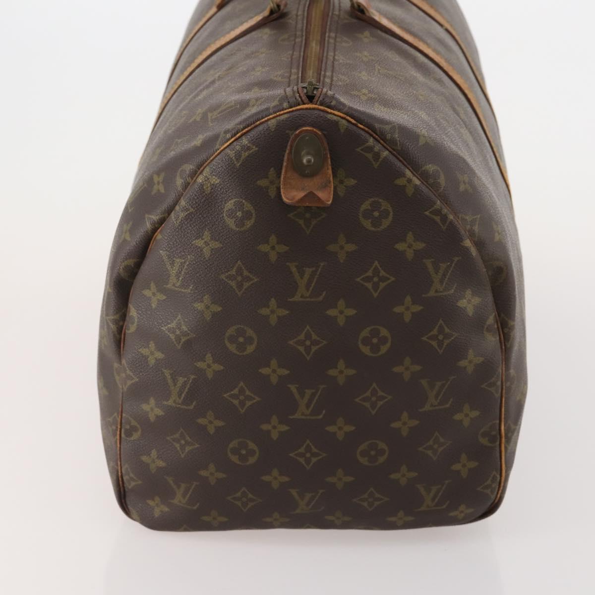 LOUIS VUITTON Monogram Keepall 55 Boston Bag Vintage M41424 LV Auth 200994