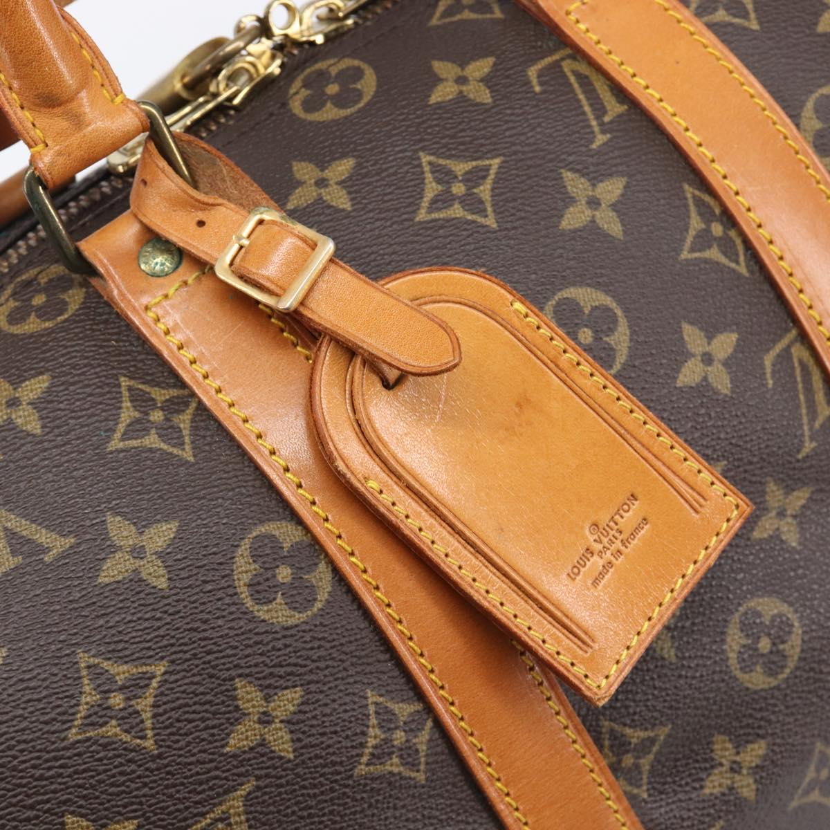 LOUIS VUITTON Monogram Keepall 45 Boston Bag M41428 LV Auth 200995V