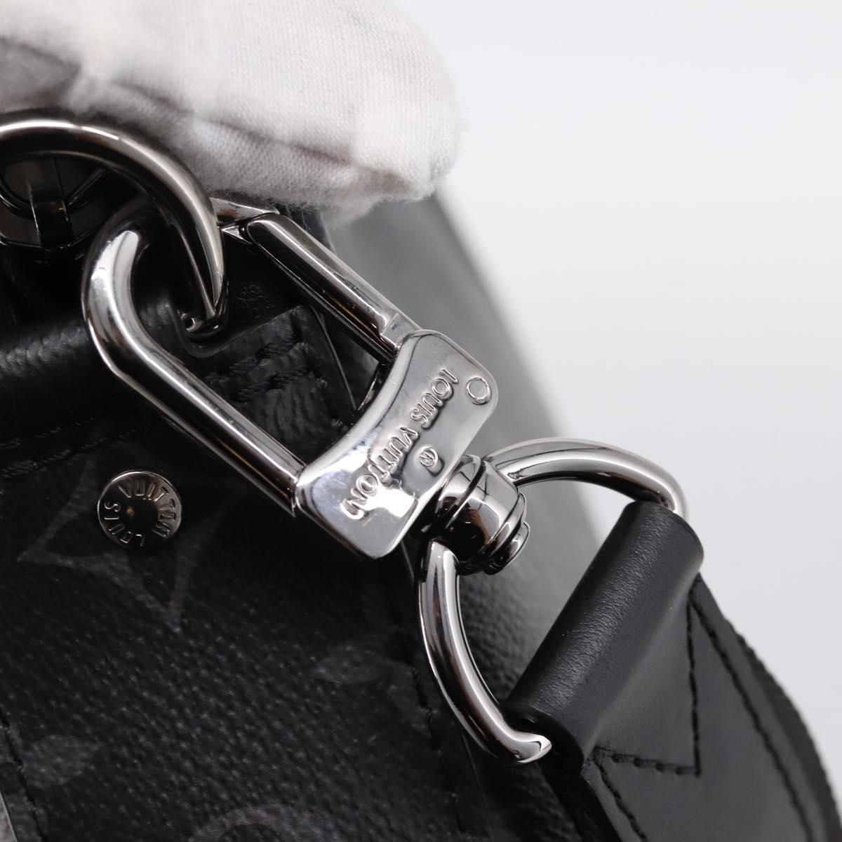 LOUIS VUITTON Monogram Eclipse Trio Messenger Bag M69443 LV Auth 201002M
