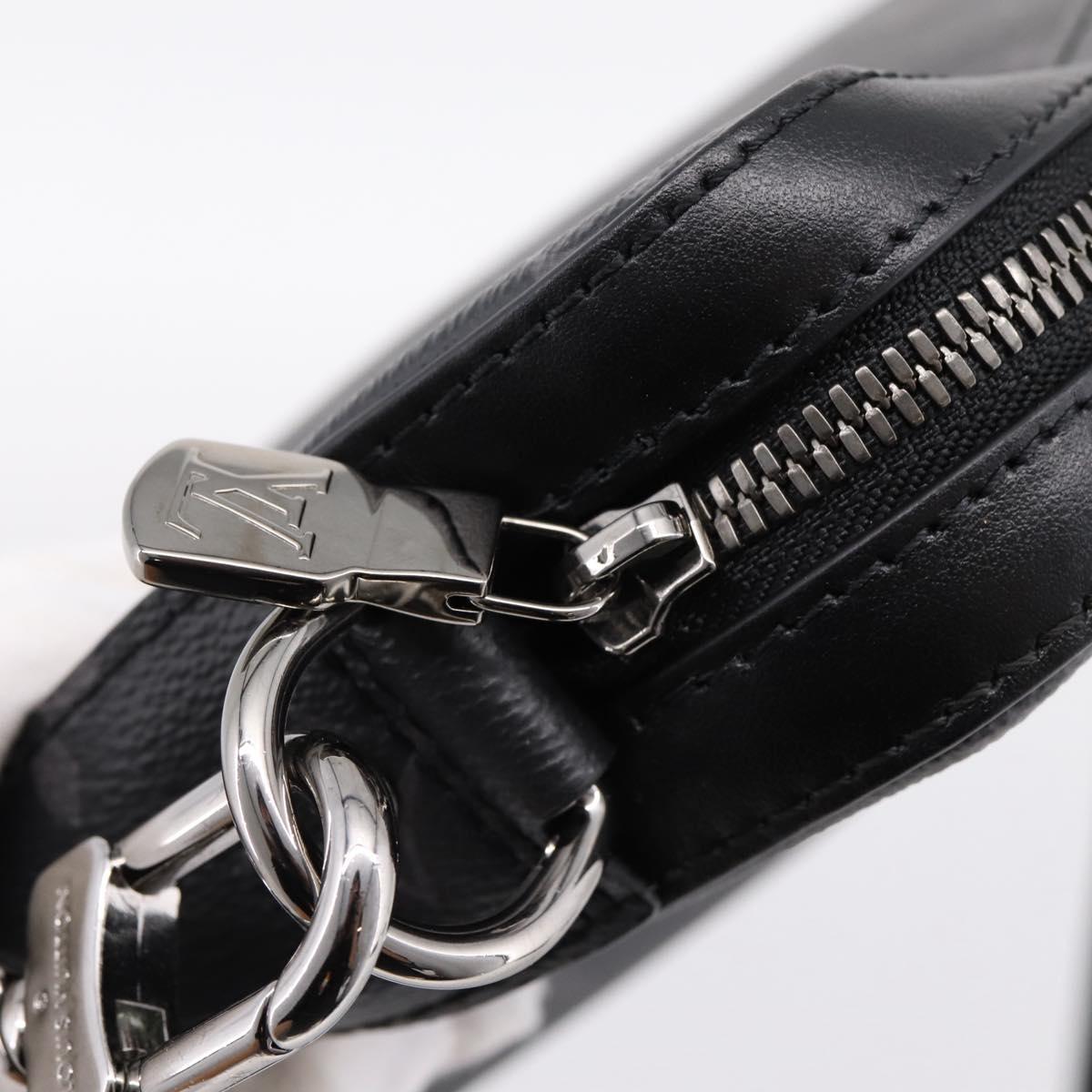 LOUIS VUITTON Monogram Eclipse Trio Messenger Bag M69443 LV Auth 201002M