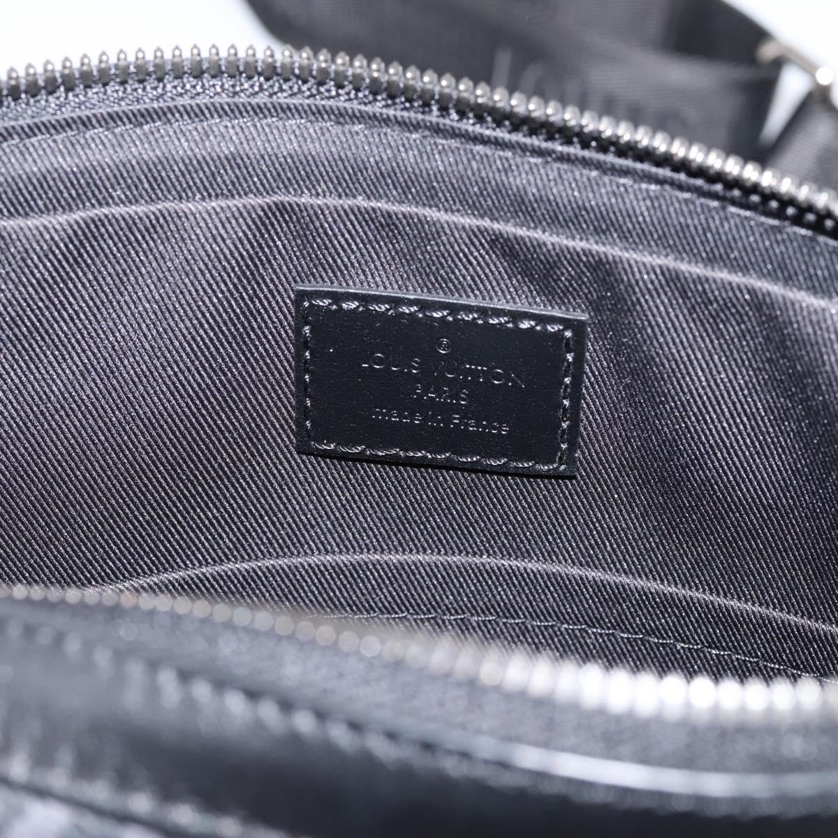 LOUIS VUITTON Monogram Eclipse Trio Messenger Bag M69443 LV Auth 201002M