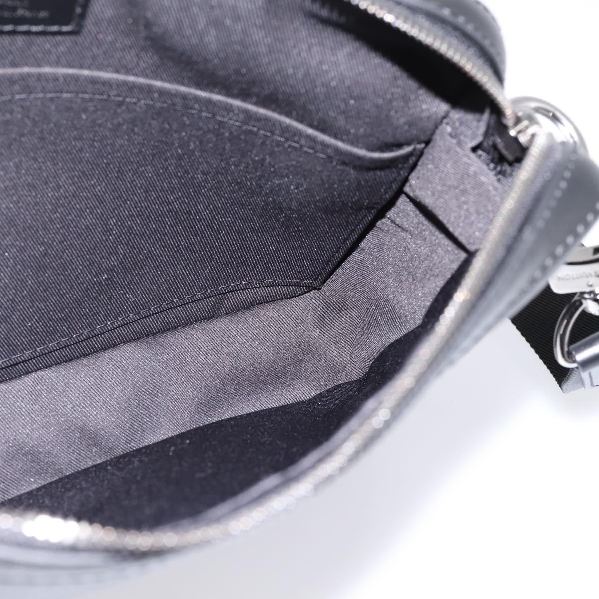 LOUIS VUITTON Monogram Eclipse Trio Messenger Bag M69443 LV Auth 201002M