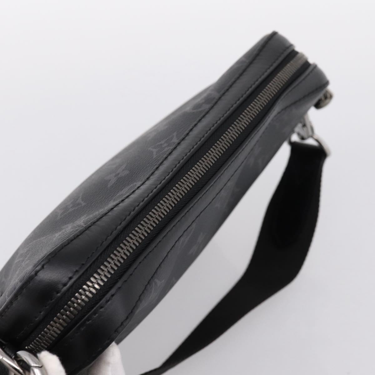LOUIS VUITTON Monogram Eclipse Trio Messenger Bag M69443 LV Auth 201002M