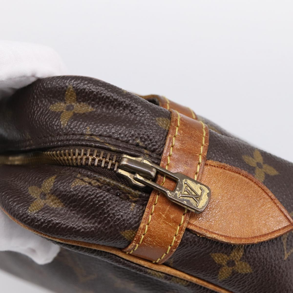 LOUIS VUITTON Monogram Compiegne 28 Clutch Bag M51845 LV Auth 201003
