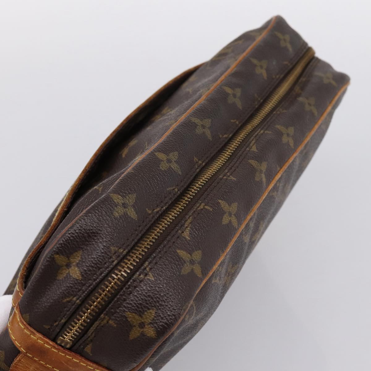 LOUIS VUITTON Monogram Compiegne 28 Clutch Bag M51845 LV Auth 201003