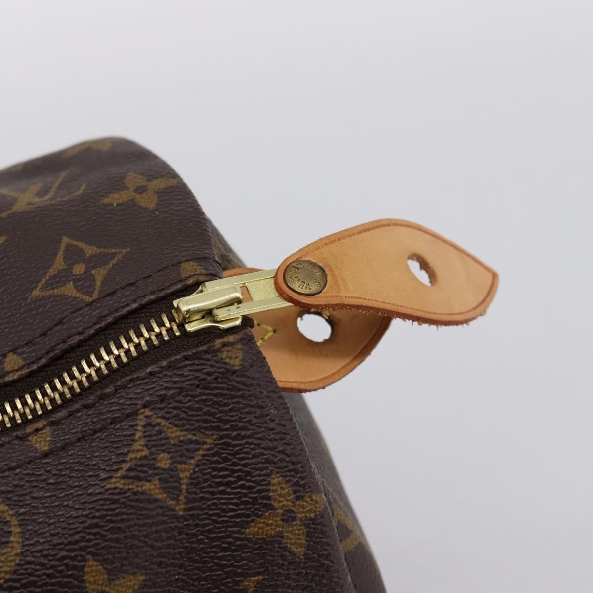 LOUIS VUITTON Monogram Speedy 30 Hand Bag M41526 LV Auth 201005V