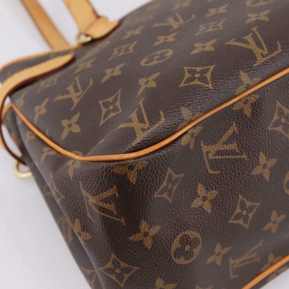 LOUIS VUITTON Monogram Batignolles Horizontal Tote Bag M51154 LV Auth 201006V