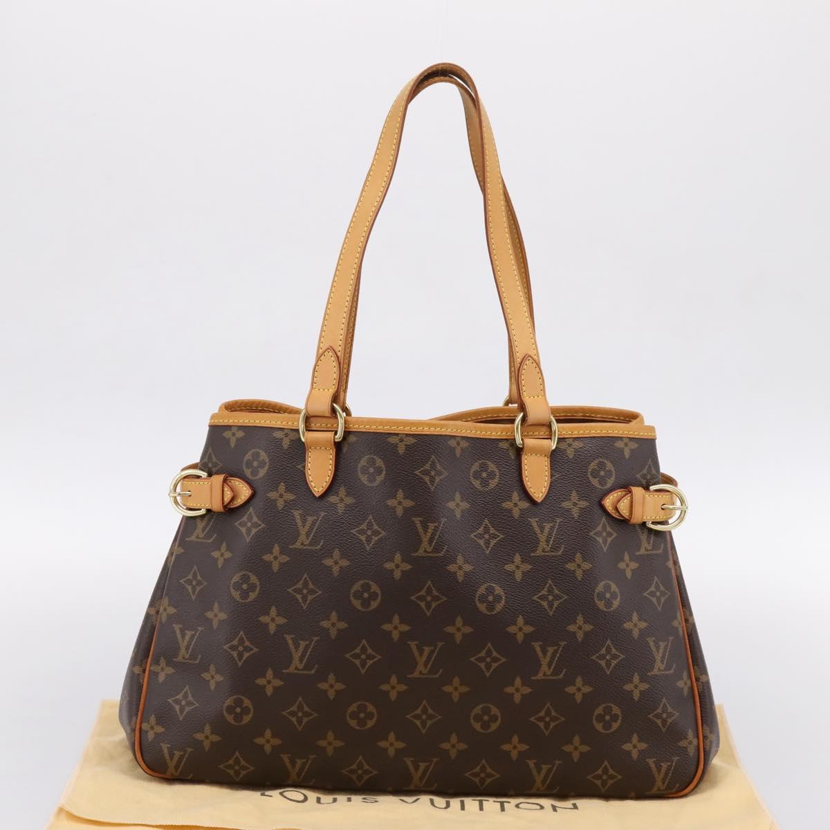 LOUIS VUITTON Monogram Batignolles Horizontal Tote Bag M51154 LV Auth 201006V