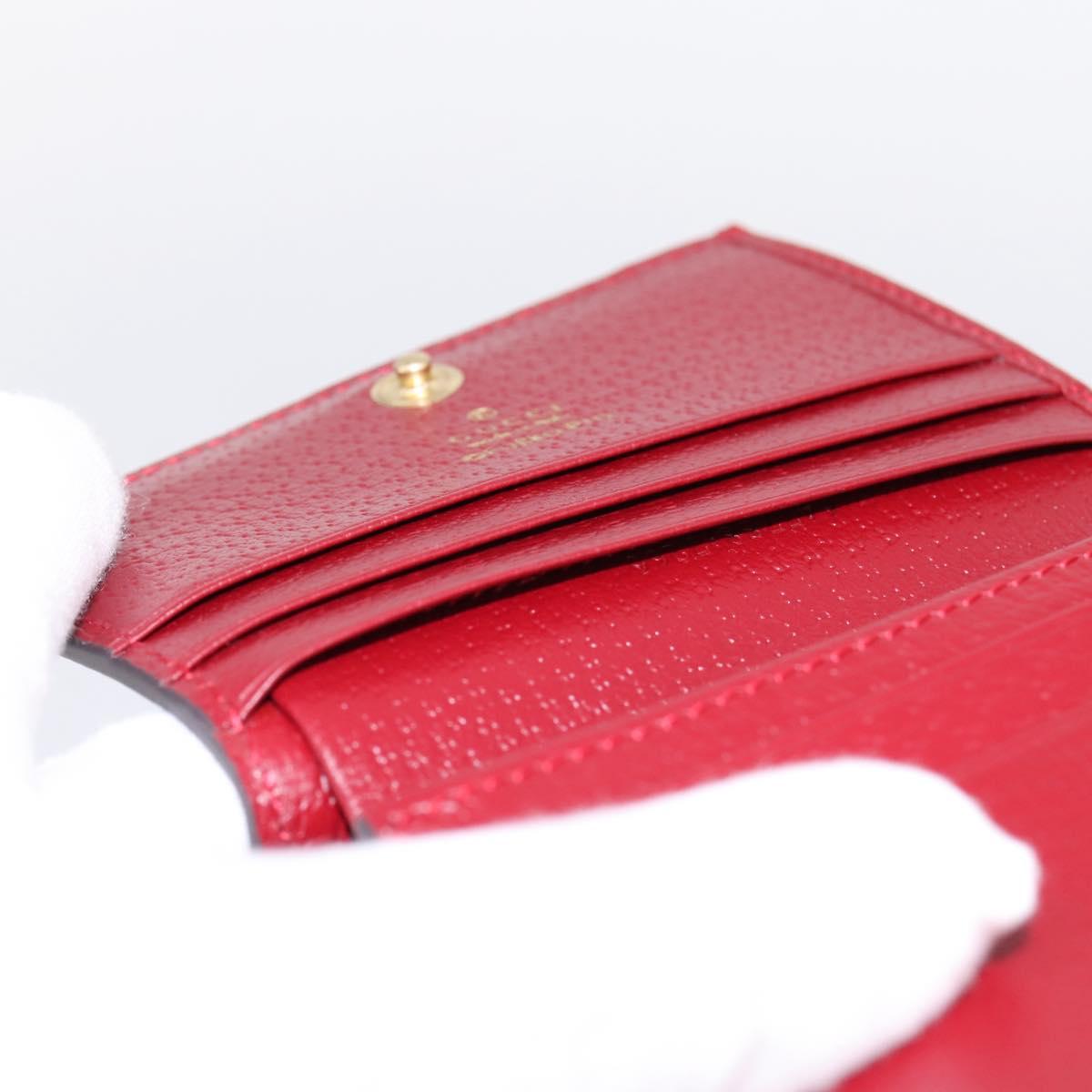 GUCCI Micro GG Supreme Doraemon Compact Wallet PVC Beige 647788 Auth 201012M