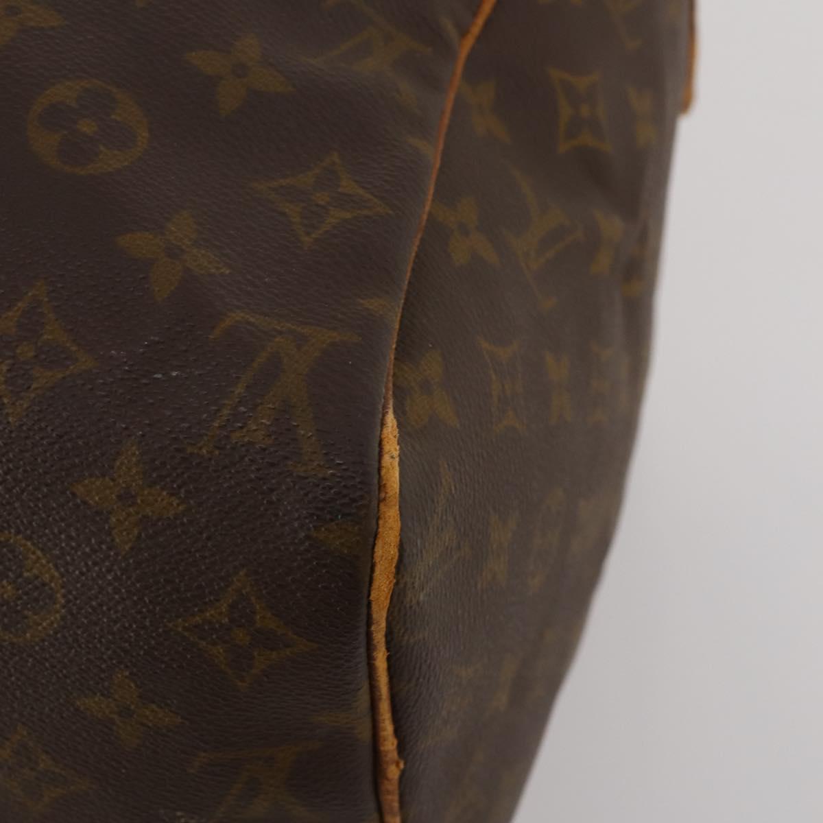 LOUIS VUITTON Monogram Sac Souple 45 Boston Bag M41624 LV Auth 201121