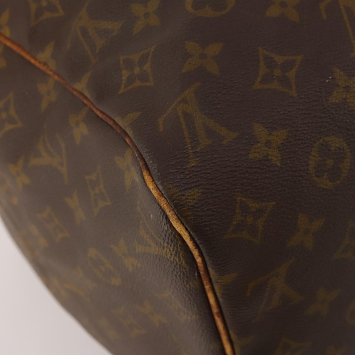 LOUIS VUITTON Monogram Sac Souple 45 Boston Bag M41624 LV Auth 201121