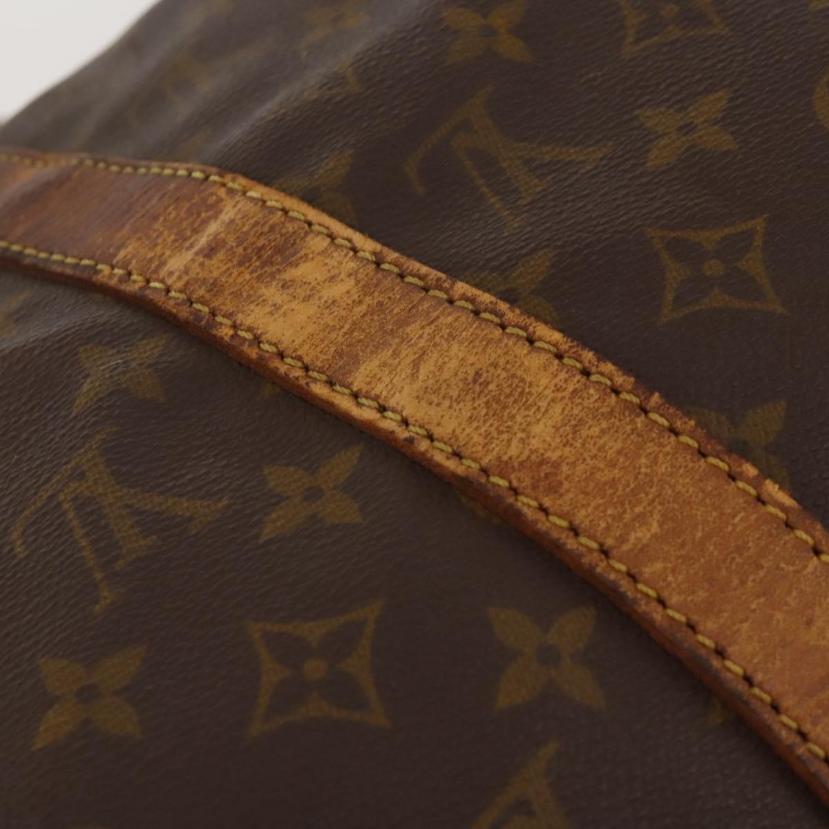 LOUIS VUITTON Monogram Sac Souple 45 Boston Bag M41624 LV Auth 201121