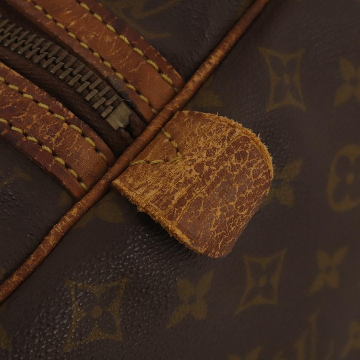 LOUIS VUITTON Monogram Sac Souple 45 Boston Bag M41624 LV Auth 201121