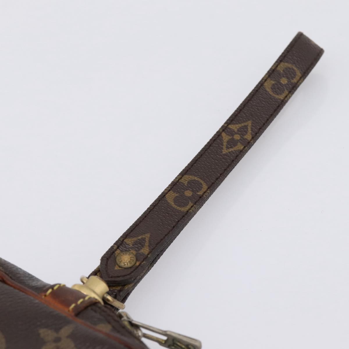 LOUIS VUITTON Monogram Marly Dragonne PM Clutch Bag M51827 LV Auth 201122