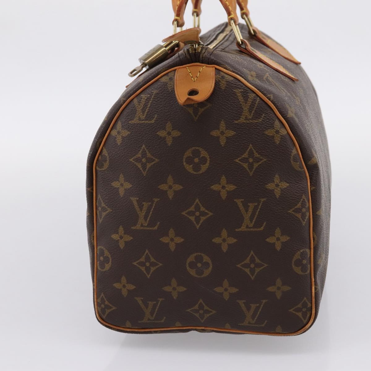 LOUIS VUITTON Monogram Speedy 30 Hand Bag M41526 LV Auth 201127V