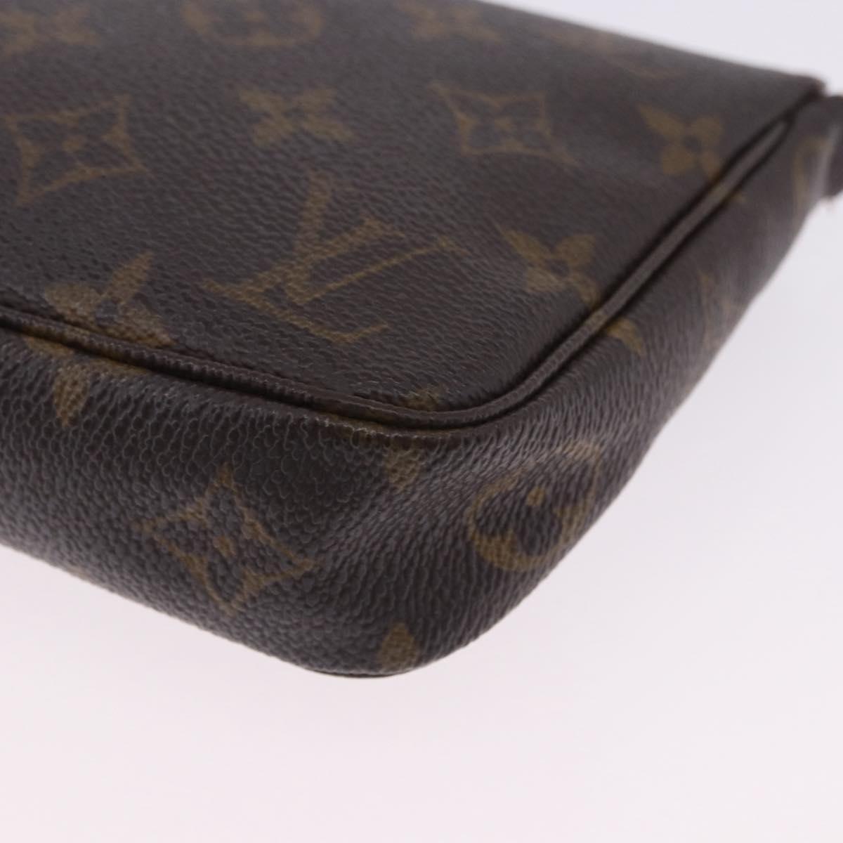 LOUIS VUITTON Monogram Pochette Accessoires Pouch M51980 LV Auth 201130