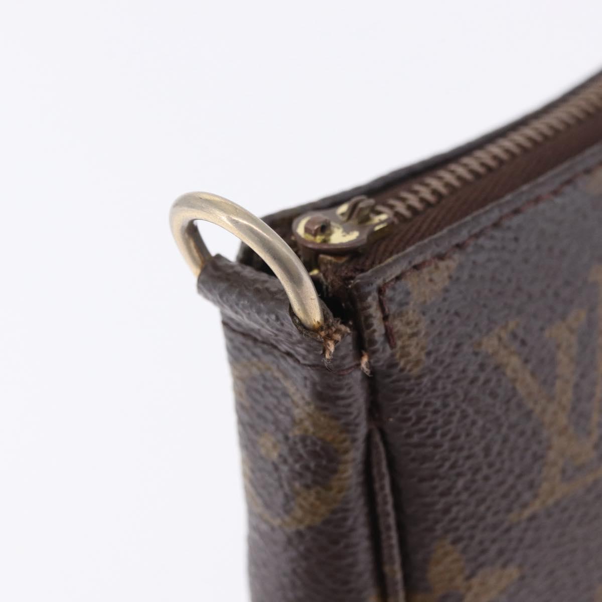 LOUIS VUITTON Monogram Pochette Accessoires Pouch M51980 LV Auth 201130