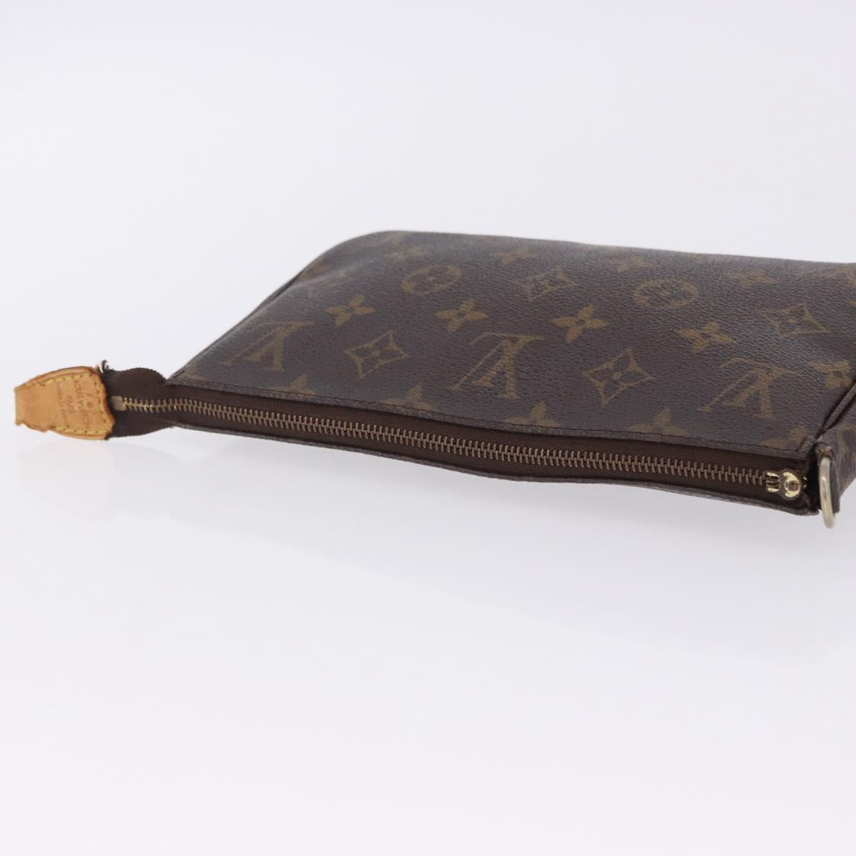 LOUIS VUITTON Monogram Pochette Accessoires Pouch M51980 LV Auth 201130