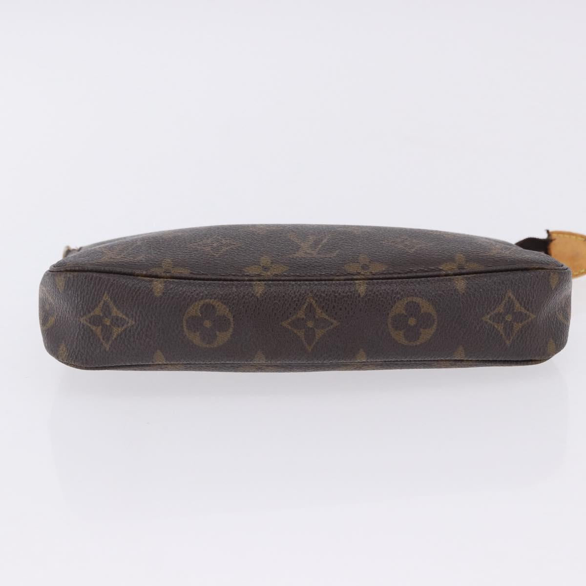 LOUIS VUITTON Monogram Pochette Accessoires Pouch M51980 LV Auth 201130