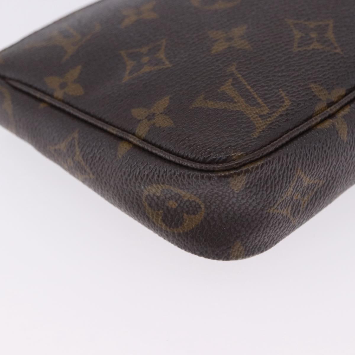 LOUIS VUITTON Monogram Pochette Accessoires Pouch M51980 LV Auth 201130