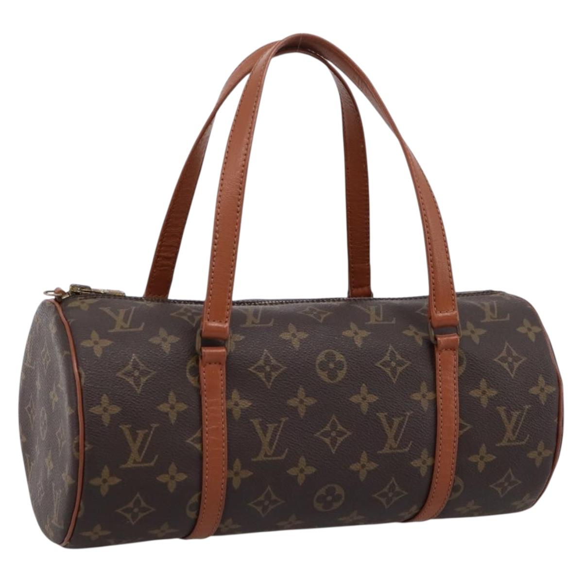 LOUIS VUITTON Monogram Papillon 30 Hand Bag M51385 LV Auth 201134V