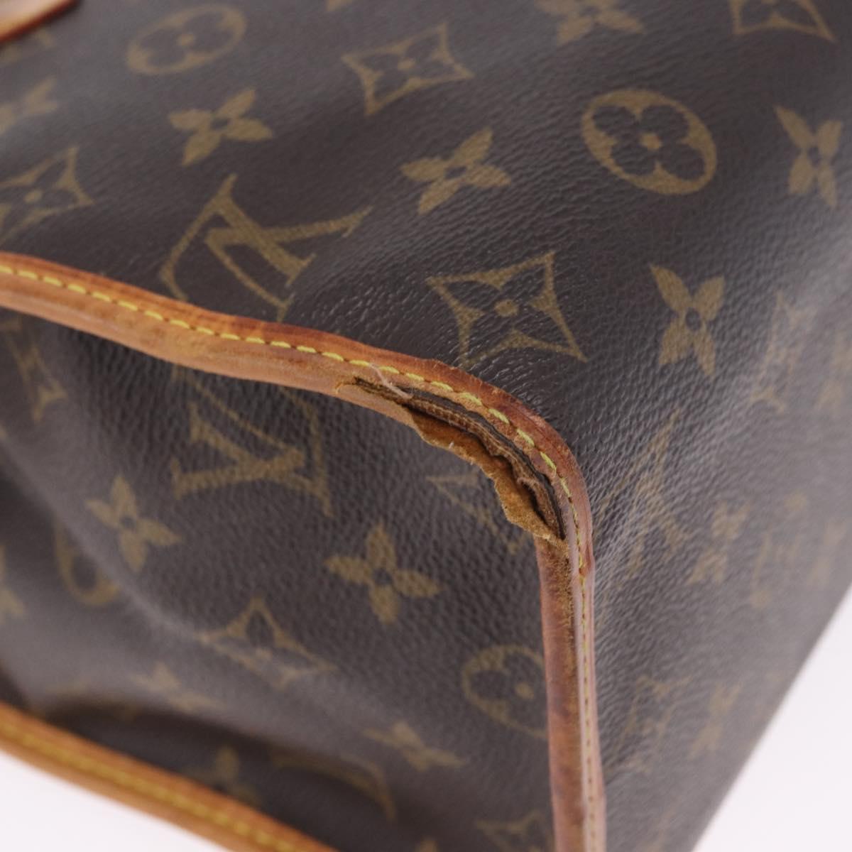 LOUIS VUITTON Monogram Popincourt Haut Tote Bag M40007 LV Auth 201136