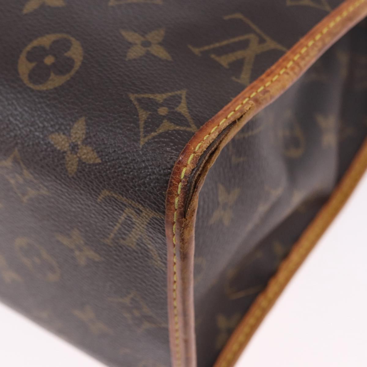 LOUIS VUITTON Monogram Popincourt Haut Tote Bag M40007 LV Auth 201136