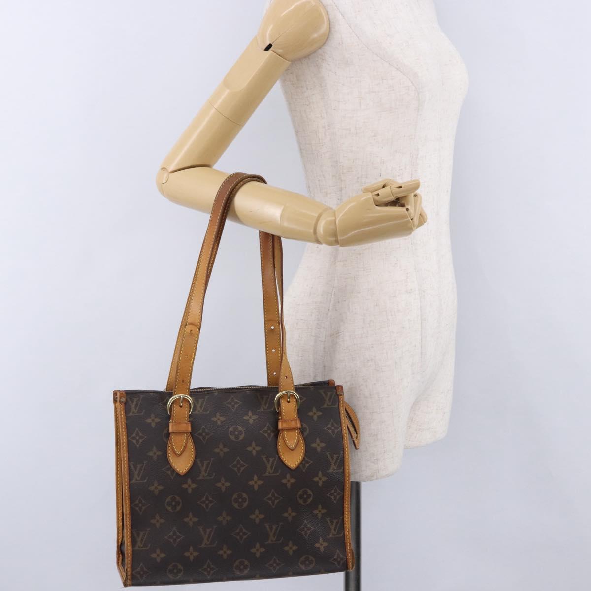 LOUIS VUITTON Monogram Popincourt Haut Tote Bag M40007 LV Auth 201136