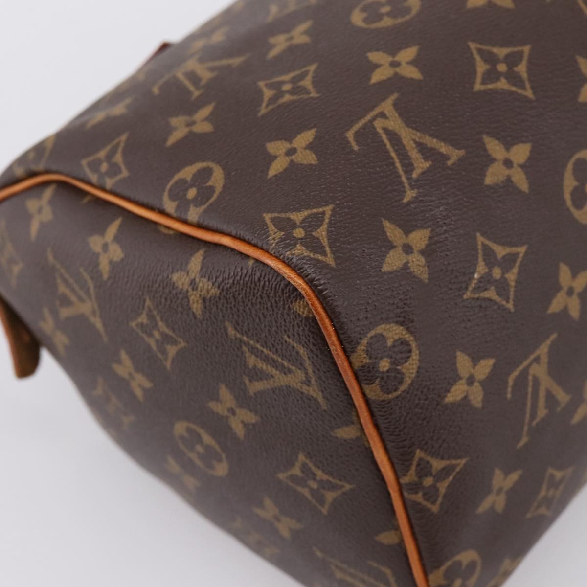 LOUIS VUITTON Monogram Speedy 25 Hand Bag M41528 LV Auth 201143SAV