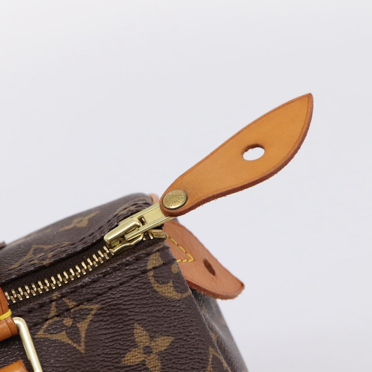 LOUIS VUITTON Monogram Speedy 25 Hand Bag M41528 LV Auth 201143SAV