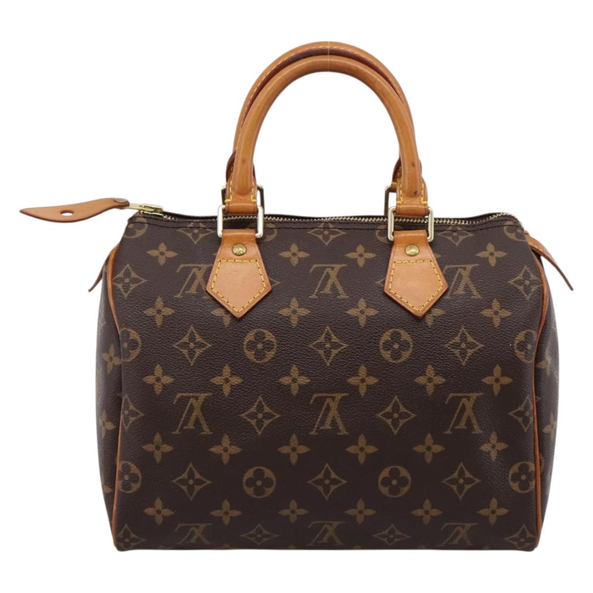 LOUIS VUITTON Monogram Speedy 25 Hand Bag M41528 LV Auth 201143SAV
