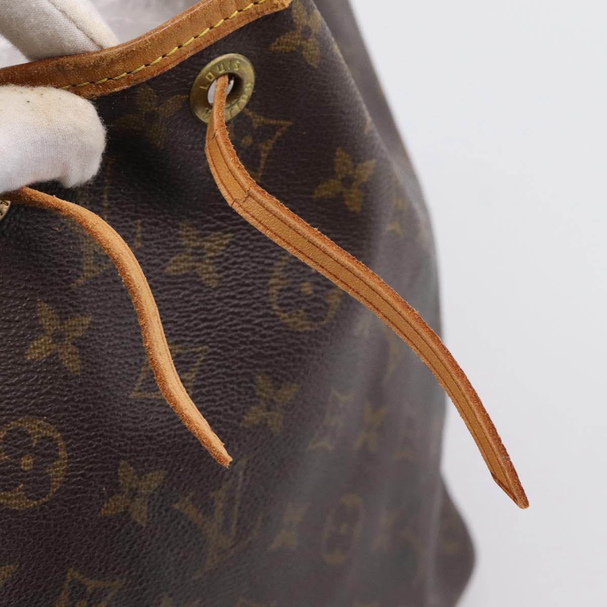 LOUIS VUITTON Monogram Petit Noe Shoulder Bag M42226 LV Auth 201144A