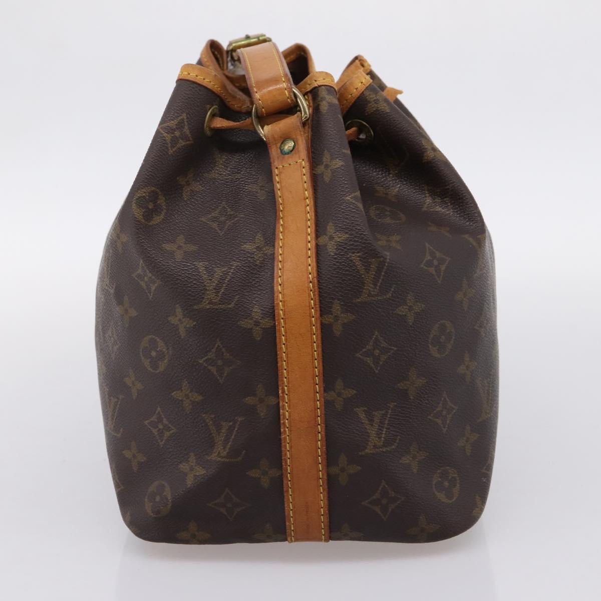 LOUIS VUITTON Monogram Petit Noe Shoulder Bag M42226 LV Auth 201144A