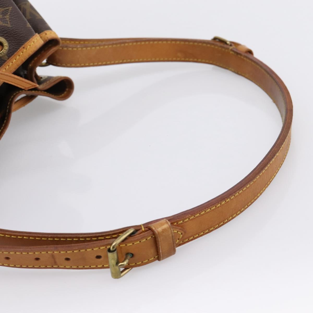 LOUIS VUITTON Monogram Petit Noe Shoulder Bag M42226 LV Auth 201144A