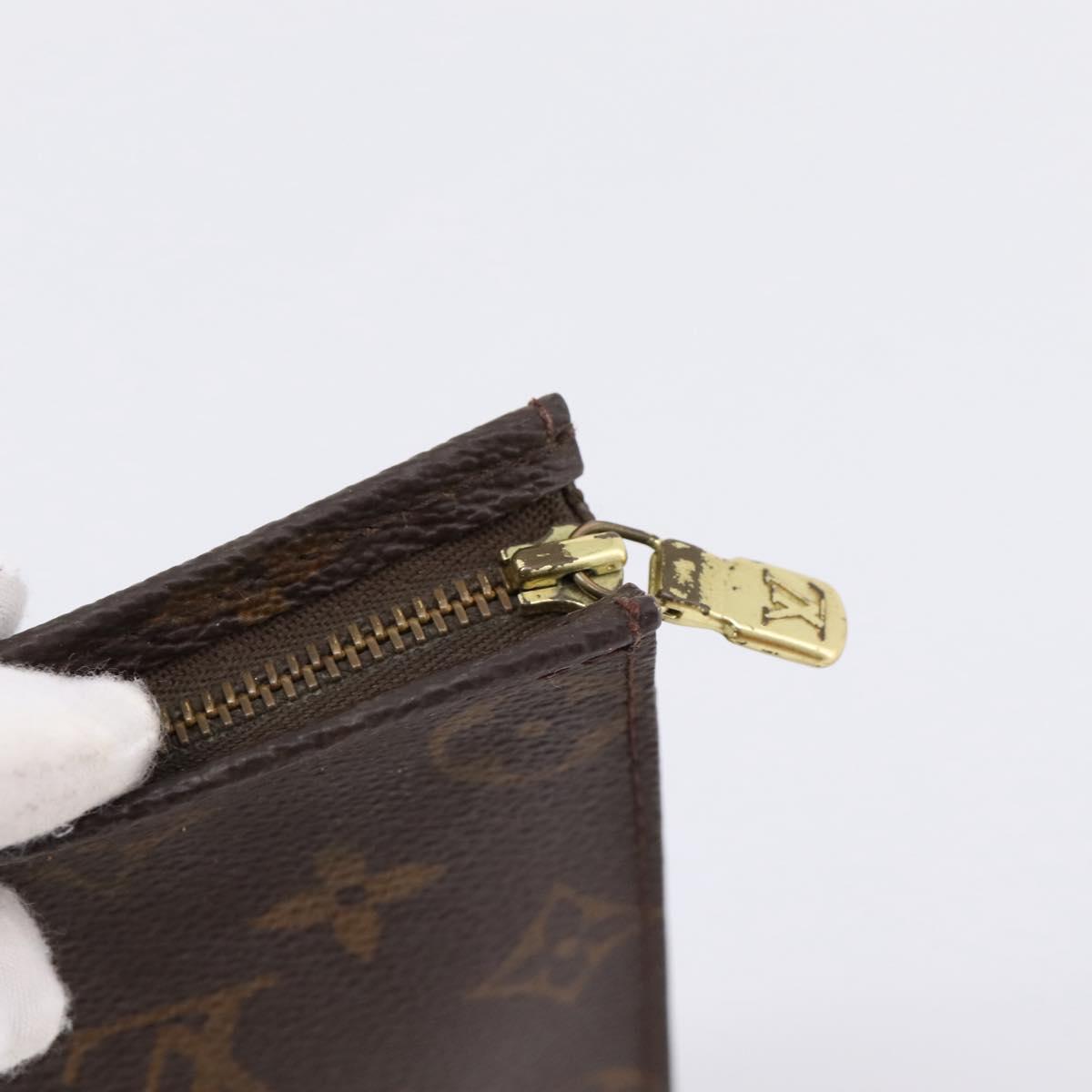 LOUIS VUITTON Monogram Poche Toilette 26 Pouch M47542 LV Auth 201148