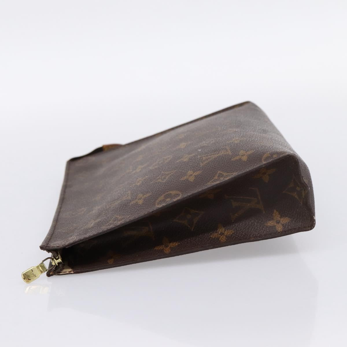 LOUIS VUITTON Monogram Poche Toilette 26 Pouch M47542 LV Auth 201148
