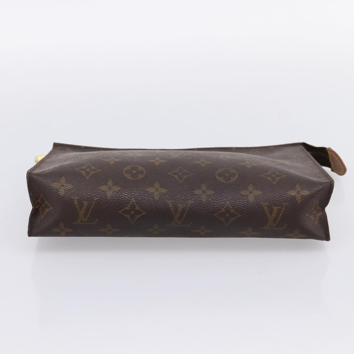 LOUIS VUITTON Monogram Poche Toilette 26 Pouch M47542 LV Auth 201148